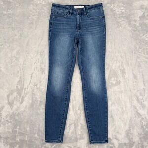 Athleta Sculptek Skinny‎ Jeans Womens 6 (29x29) Blue Denim Performance Stretch